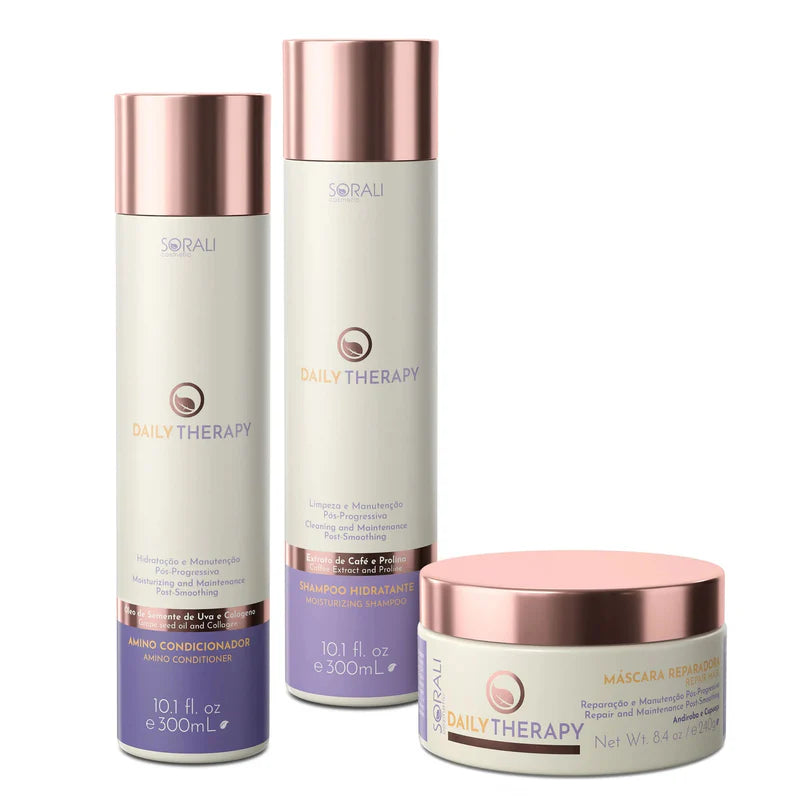 Sorali Daily Therapy Kit - Shampoo, Conditioner & Daily Repair Mask