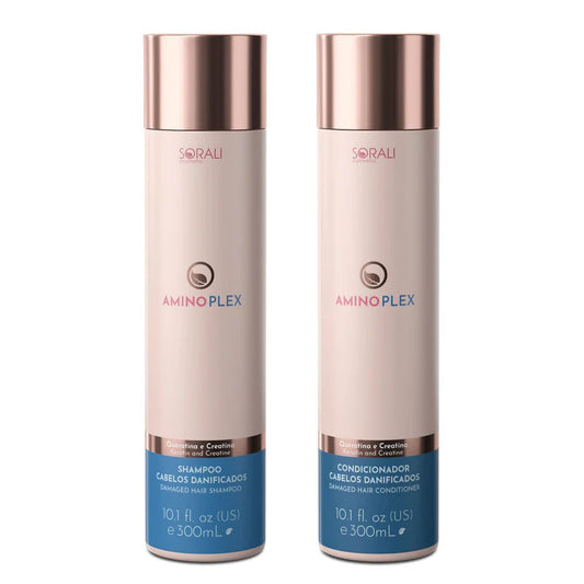 Amino Plex - Reconstruction Shampoo and Conditioner for Damaged Hair